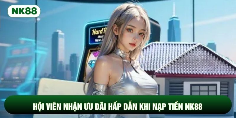 Hội viên nhận ưu đãi hấp dẫn khi nạp tiền NK88 Hội viên nhận ưu đãi hấp dẫn khi nạp tiền NK88